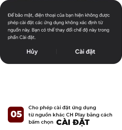 Hướng dẫn tải apk